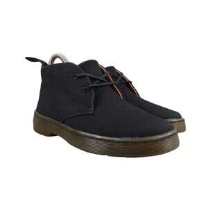 Dr Martens Shoes Womens 5 Boots Daytona Desert Chukka Black Classic Casual Twill